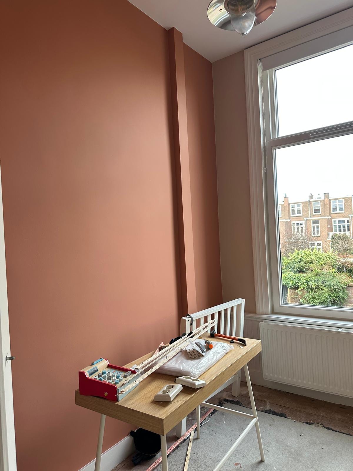 Peinture décorative — Peinture décorative dans un T3 de 55 m² à Colombes : le choix des teintes (photo 2)