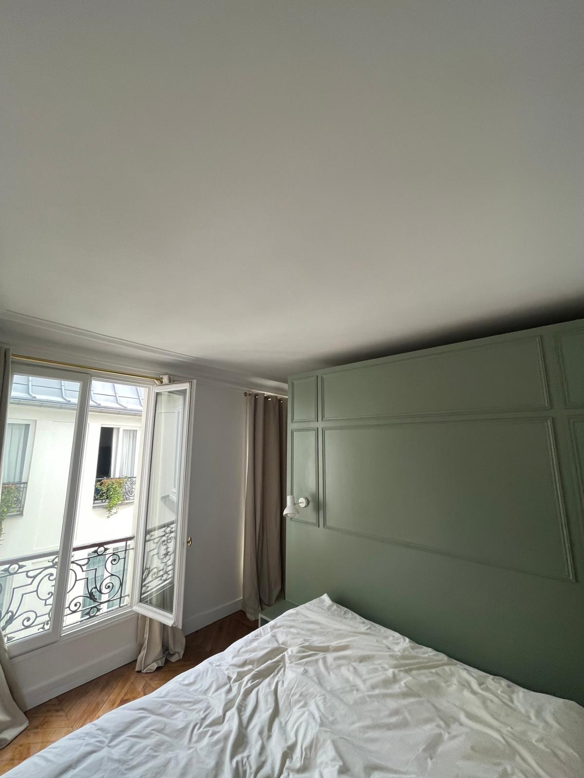 Reprise de cloisonnement et peinture d'un couloir à Paris 16e — photo 4